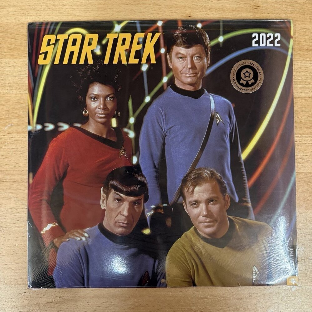 Star Trek 2022 Calendar - Universe Publishing - 12X12 inches New and Sealed